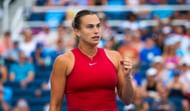 Aryna Sabalenka in action at the Cincinnati Open (Image via Getty)